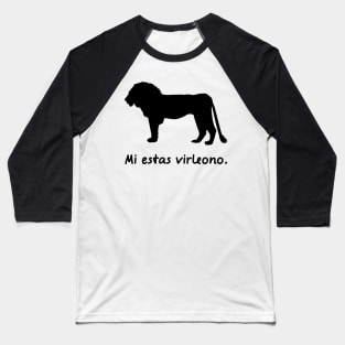 Mi estas virleono Baseball T-Shirt